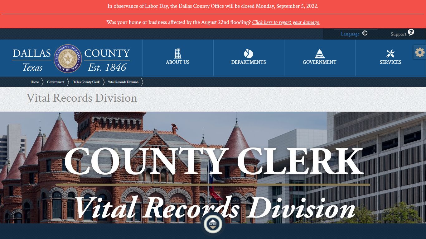 County Clerk | Vital Records Division - Birth Certificates - Dallas County